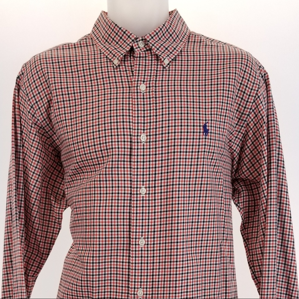 "SOLD ONLINE" POLO Purple PONY Ralph Lauren Plaid - Picture 2 of 7